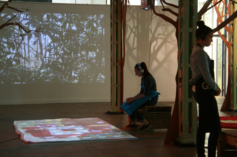 Picknick in het bos/het woud der verwachting, W2Fabriek, 2015