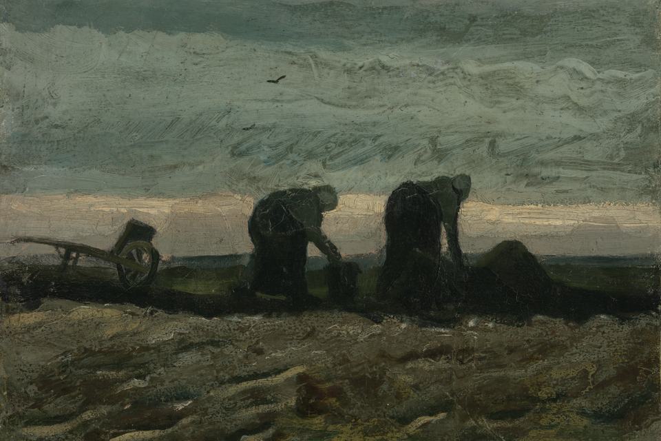 Schilderij door Vincent van Gogh, collectie van Gogh museum A'dam